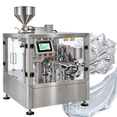 6-Station Full-Auto Gel Pouch Packing Machine Small Footprint High Efficiency Budget Price