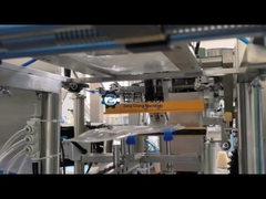 ¿Cuáles son las formas específicas en que una máquina de envasado de hilo dental de varias estaciones