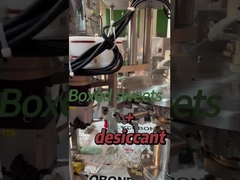 Máquina automática rotativa de ocho estaciones para ensacado y embalaje