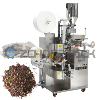 Tea Bag Machine Variety Flower Tea Blending Machine Transparent Mesh Triangular Tea Bags